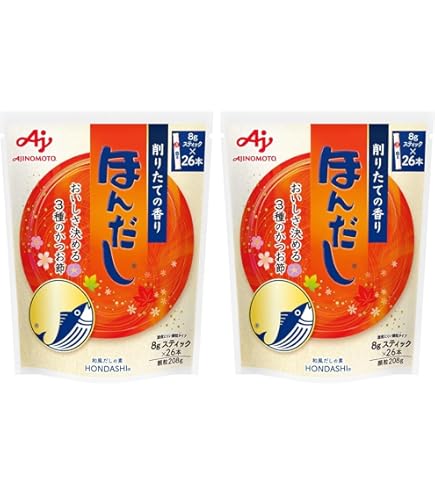 Amazon.co.jp: Ajinomoto 味の素 ほんだし 8gスティック7本入×5個
